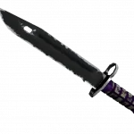 ★ StatTrak™ Bayonet | Ultraviolet (Well-Worn)