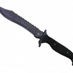 ★ StatTrak™ Bowie Knife | Blue Steel (Battle-Scarred)