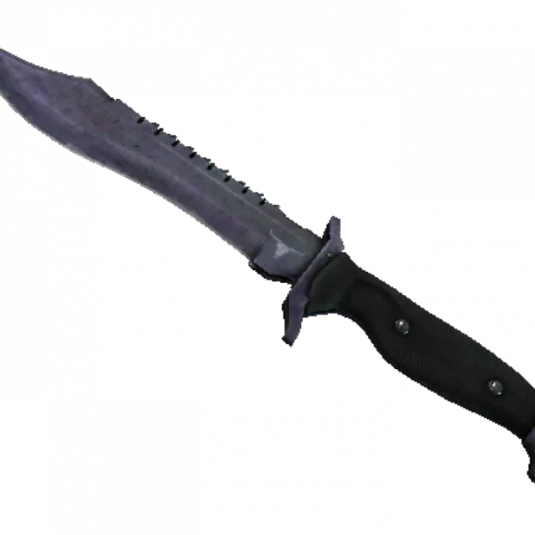 ★ StatTrak™ Bowie Knife | Blue Steel (Battle-Scarred)