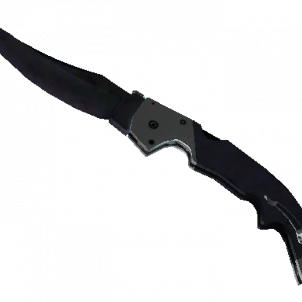 ★ StatTrak™ Falchion Knife | Blue Steel (Battle-Scarred)