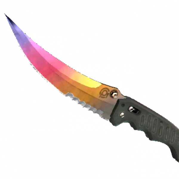 ★ StatTrak™ Flip Knife | Fade (Minimal Wear)
