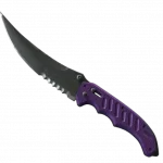 ★ StatTrak™ Flip Knife | Ultraviolet (Field-Tested)
