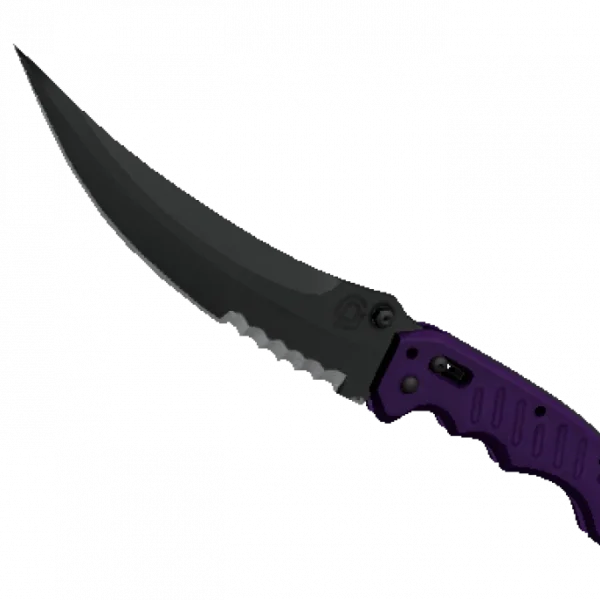 ★ StatTrak™ Flip Knife | Ultraviolet (Minimal Wear)