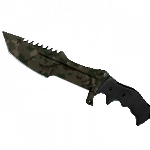 ★ StatTrak™ Huntsman Knife | Forest DDPAT (Well-Worn)