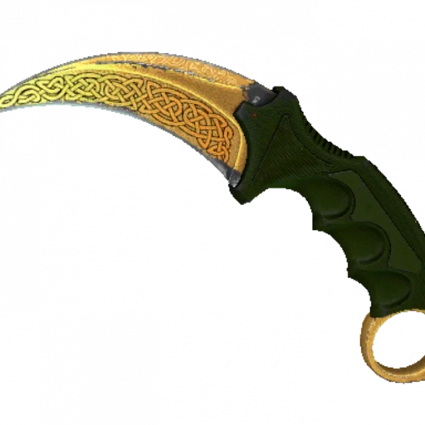 ★ StatTrak™ Karambit | Lore (Well-Worn)