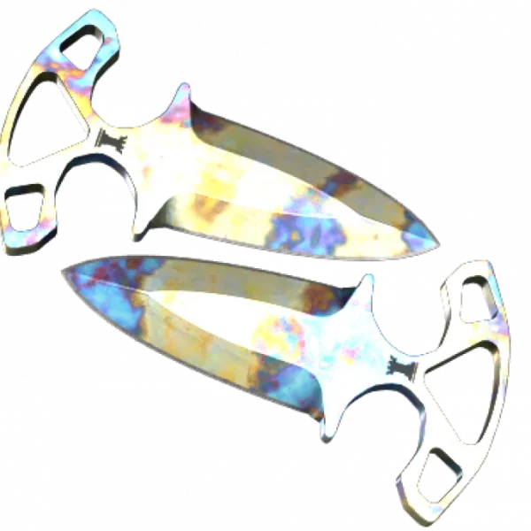 ★ StatTrak™ Shadow Daggers | Case Hardened (Well-Worn)