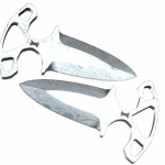 ★ StatTrak™ Shadow Daggers | Damascus Steel (Minimal Wear)