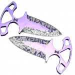 ★ StatTrak™ Shadow Daggers | Freehand (Well-Worn)