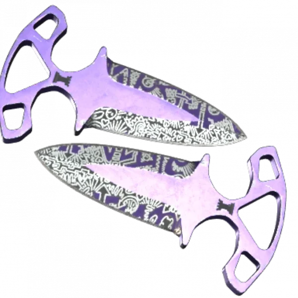 ★ StatTrak™ Shadow Daggers | Freehand (Well-Worn)