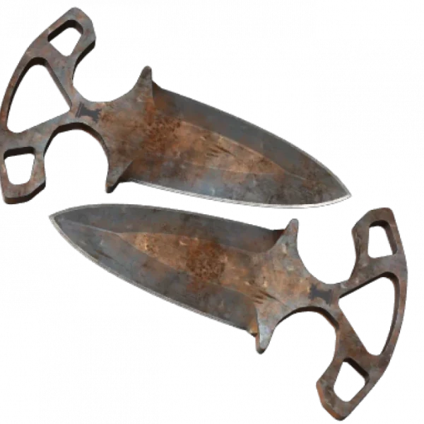 ★ StatTrak™ Shadow Daggers | Rust Coat (Battle-Scarred)