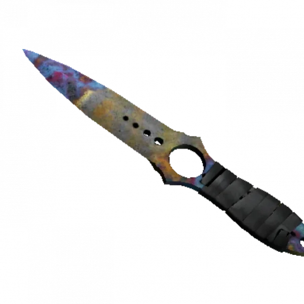 ★ StatTrak™ Skeleton Knife | Case Hardened (Battle-Scarred)