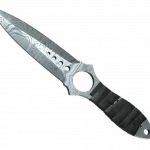 ★ StatTrak™ Skeleton Knife | Damascus Steel (Well-Worn)
