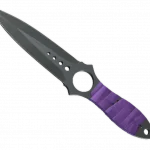 ★ StatTrak™ Skeleton Knife | Ultraviolet (Minimal Wear)