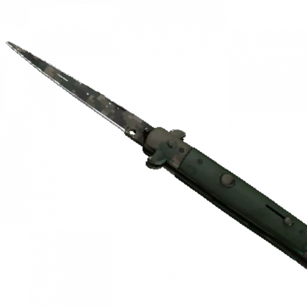 ★ StatTrak™ Stiletto Knife | Forest DDPAT (Well-Worn)