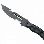 ★ StatTrak™ Survival Knife | Night Stripe (Well-Worn)