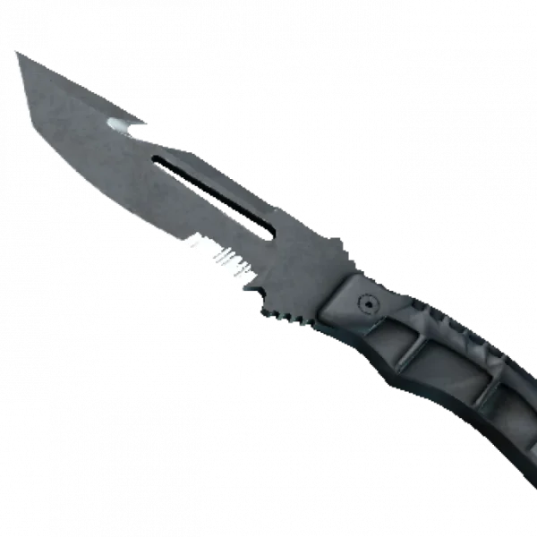 ★ StatTrak™ Survival Knife | Night Stripe (Well-Worn)