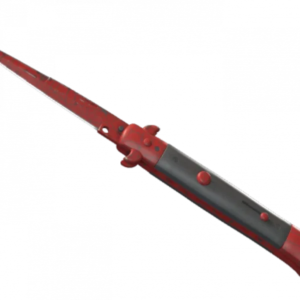 ★ Stiletto Knife | Crimson Web (Field-Tested)