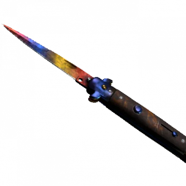 ★ Stiletto Knife | Marble Fade (Minimal Wear)
