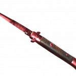 ★ Stiletto Knife | Slaughter (Minimal Wear)