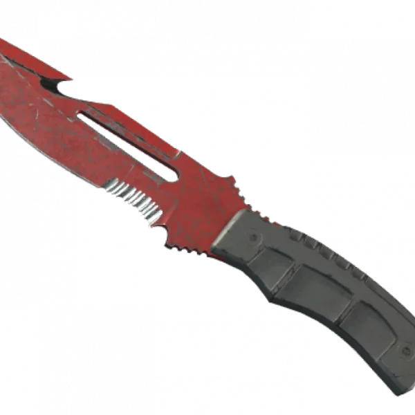 ★ Survival Knife | Crimson Web (Battle-Scarred)