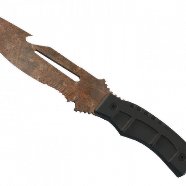 ★ Survival Knife | Rust Coat (Battle-Scarred)