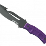 ★ Survival Knife | Ultraviolet (Well-Worn)