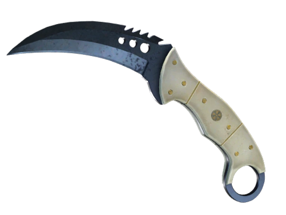 ★ Talon Knife | Blue Steel (Battle-Scarred) - Image 1