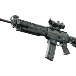 SG 553 | Wave Spray (Battle-Scarred)