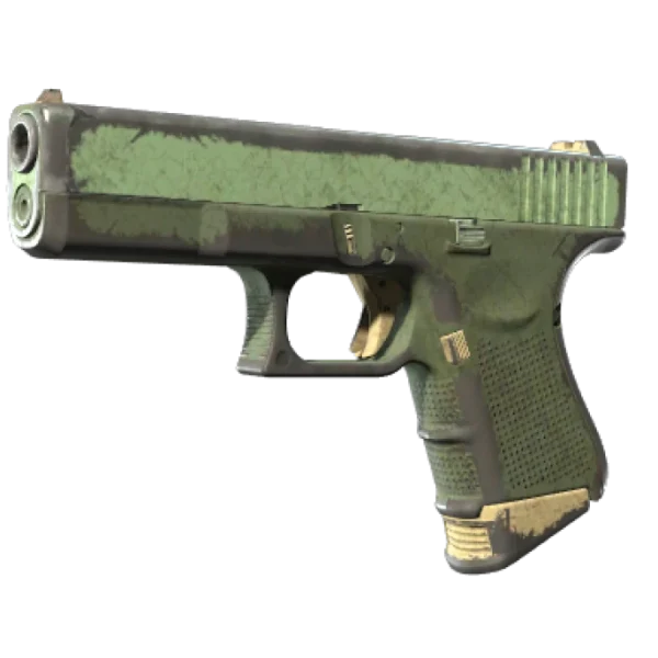 Souvenir Glock-18 | Groundwater (Battle-Scarred)