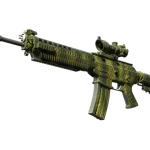 Souvenir SG 553 | Gator Mesh (Well-Worn)