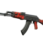StatTrak™ AK-47 | Red Laminate (Well-Worn)