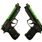 StatTrak™ Dual Berettas | Cobra Strike (Field-Tested)
