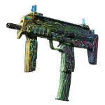 StatTrak™ MP7 | Neon Ply (Minimal Wear)