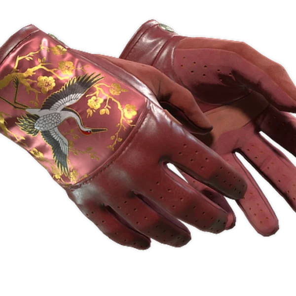 ★ Driver Gloves | Brocade Crane (Minimal Wear)
