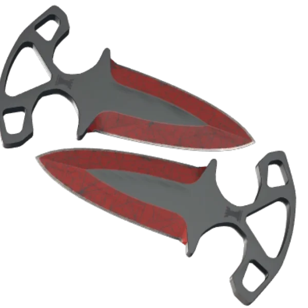 ★ Shadow Daggers | Crimson Web (Minimal Wear)