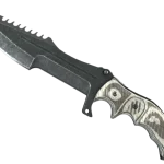 ★ StatTrak™ Huntsman Knife | Black Laminate (Minimal Wear)