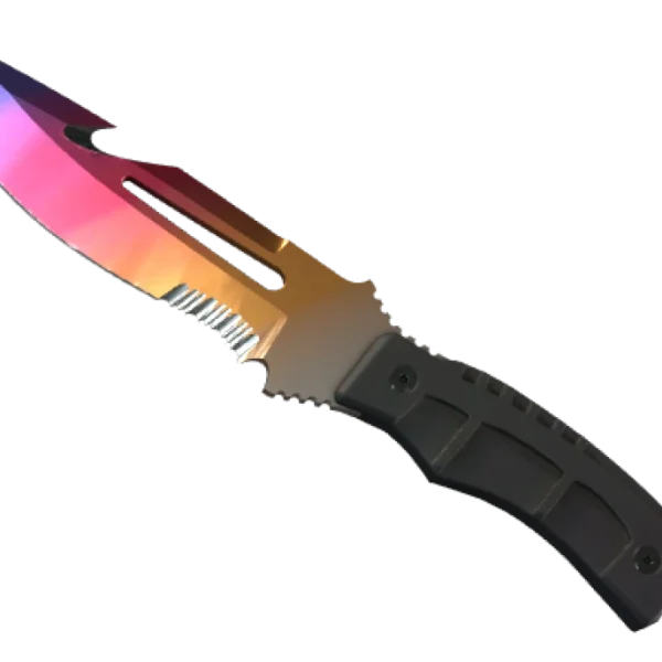 ★ StatTrak™ Survival Knife | Fade (Minimal Wear)