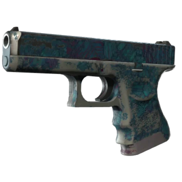Glock-18 | Synth Leaf (Battle-Scarred)