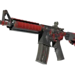 M4A4 | Red DDPAT (Well-Worn)
