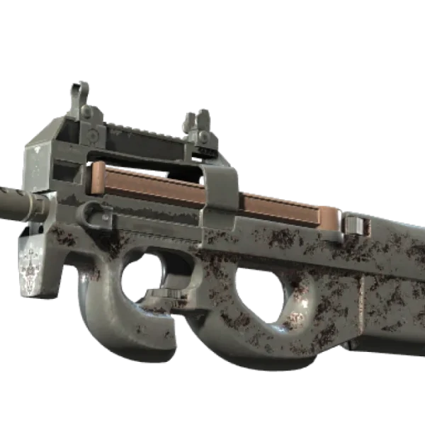 P90 | Baroque Red (Battle-Scarred)