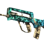 Souvenir FAMAS | Waters of Nephthys (Battle-Scarred)
