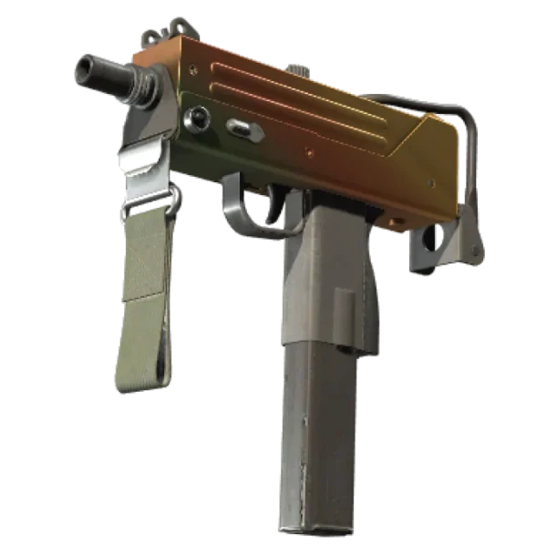Souvenir MAC-10 | Amber Fade (Minimal Wear)