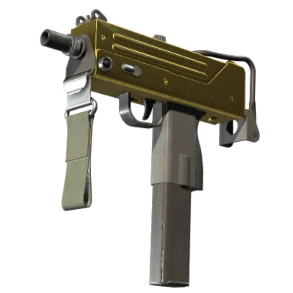 Souvenir MAC-10 | Gold Brick (Minimal Wear)