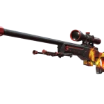 StatTrak™ AWP | Wildfire (Well-Worn)