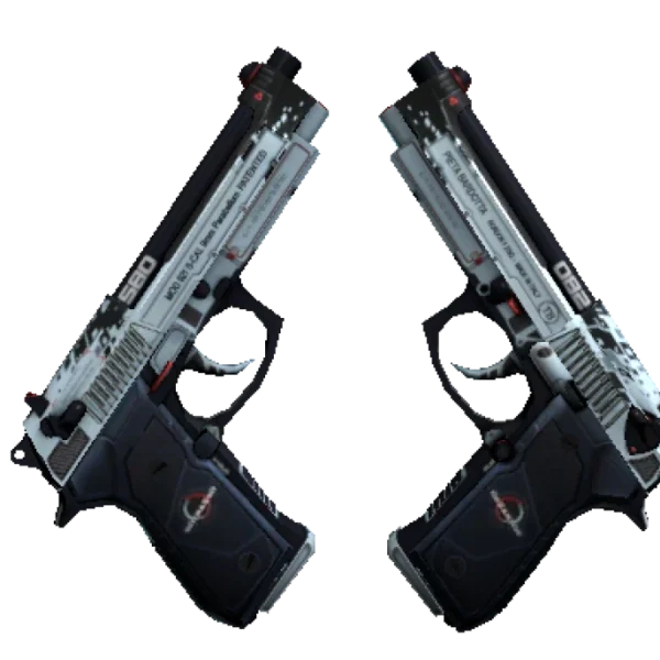 StatTrak™ Dual Berettas | Dezastre (Factory New)