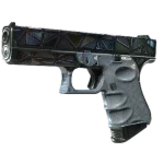 StatTrak™ Glock-18 | Mirror Mosaic (Well-Worn)