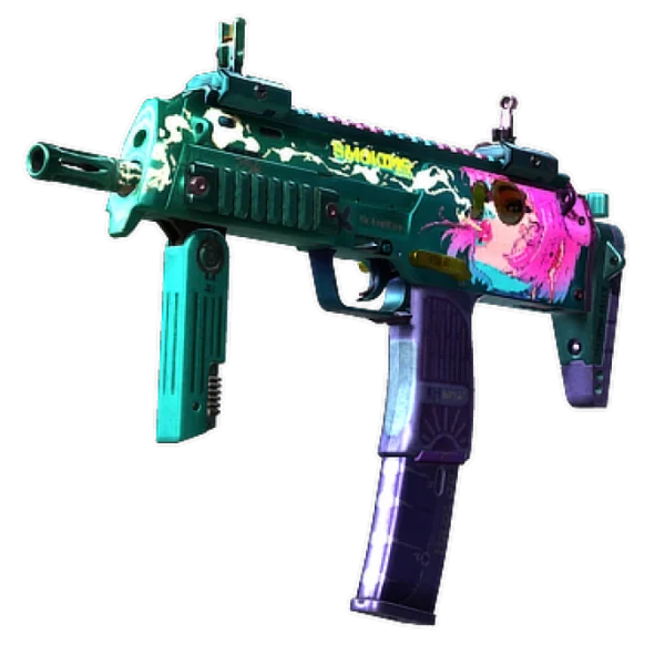 StatTrak™ MP7 | Smoking Kills (Field-Tested)