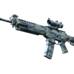 StatTrak™ SG 553 | Wave Spray (Factory New)
