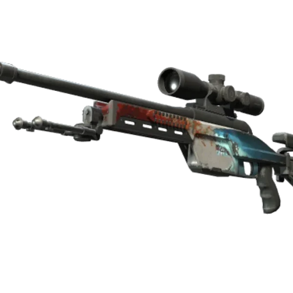 StatTrak™ SSG 08 | Blood in the Water (Field-Tested)