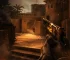 CS2 player holding a Deagle on Mirage mid with a rifle enemy in crosshair